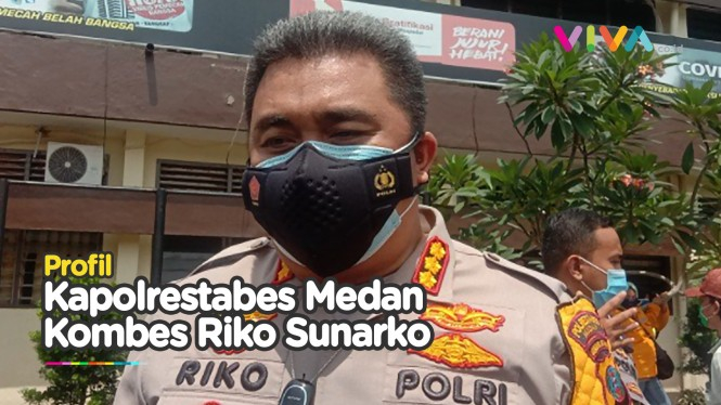 Kombes Riko Sunarko, Kapolrestabes Medan yang Jadi Sorotan
