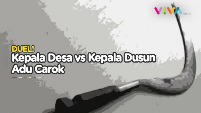 Duel Carok Antara Kepala Desa vs Kepala Dusun Lumajang