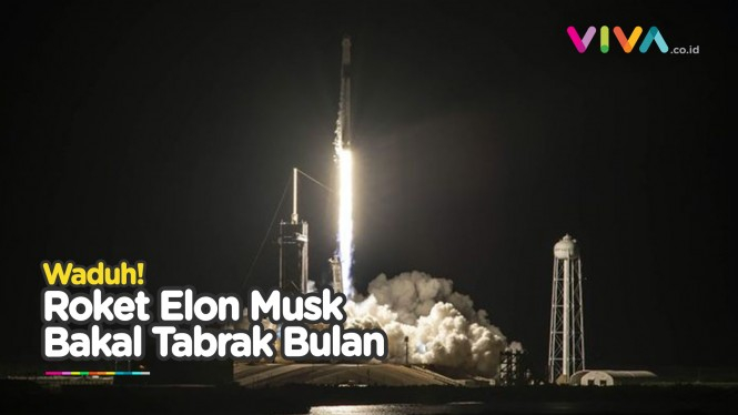 Roket Elon Musk Akan Tabrak Bulan, Apakah Bahaya?