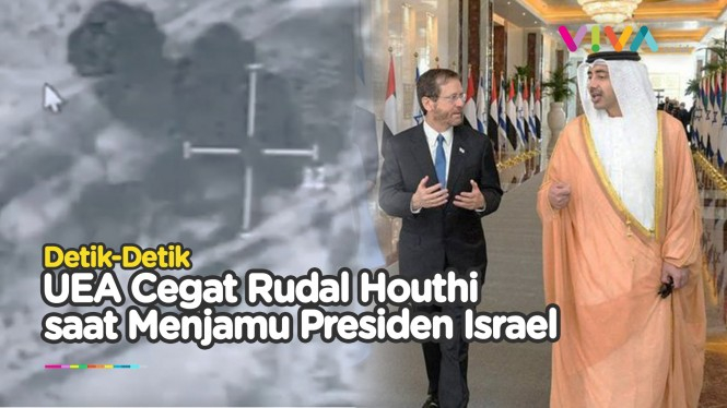 Presiden Israel Disambut Serangan Rudal saat ke UEA