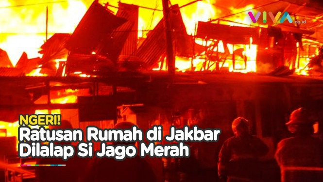 Penyebab Ratusan Rumah Hangus Terbakar di Jakarta Barat