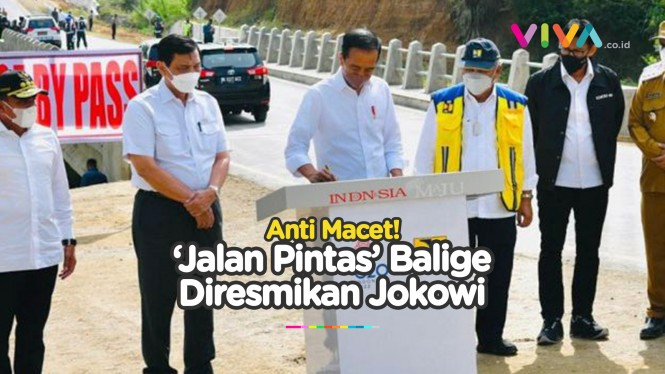 Jokowi Resmikan Jalan Bypass Balige Bernilai Ratusan Miliar