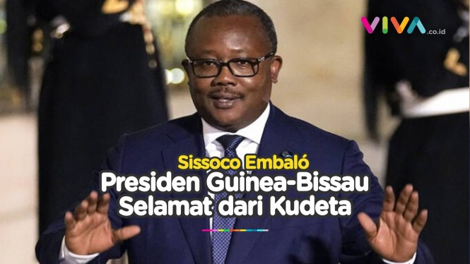 Begini Kondisi Presiden Guinea-Bissau Selamat saat Dikudeta