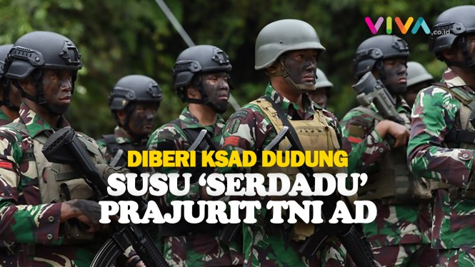 Susu 'Serdadu' ala KSAD Dudung untuk Pasukan TNI AD
