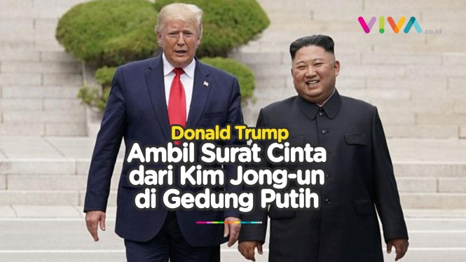 Gedung Putih Konfirmasi Surat Trump untuk Kim Jong-un