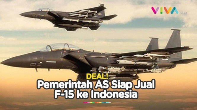 Siap Borong, AS Setujui Penjualan 36 Jet F-15ID ke Indonesia