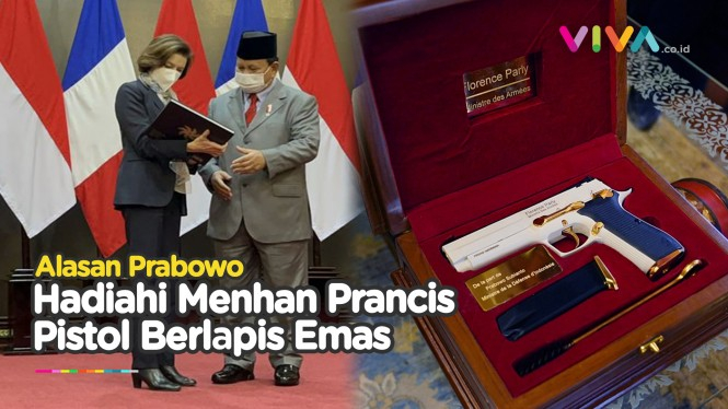 Penampakan Hadiah dari Prabowo Buat Menhan Prancis