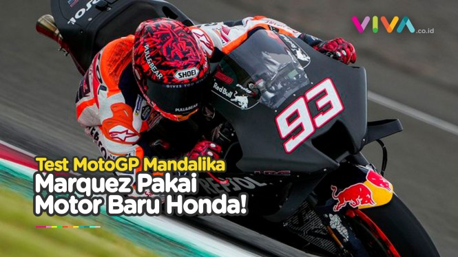 Performa Gila Motor Marquez Usai Tutup Tes MotoGP Mandalika