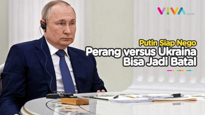 Putin Bersedia Negosiasi, Besok Perang Ukraina-Rusia Batal?