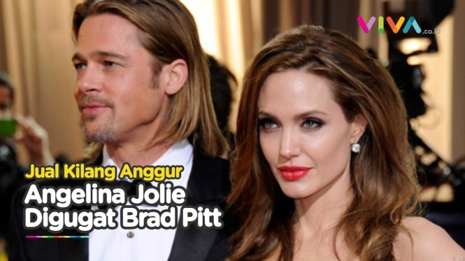 Jual Saham Diam-diam, Brad Pitt Gugat Angelina Jolie