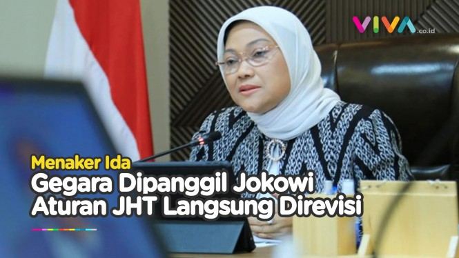 Jokowi Turun Tangan, Menaker Ida Langsung Ubah Aturan JHT