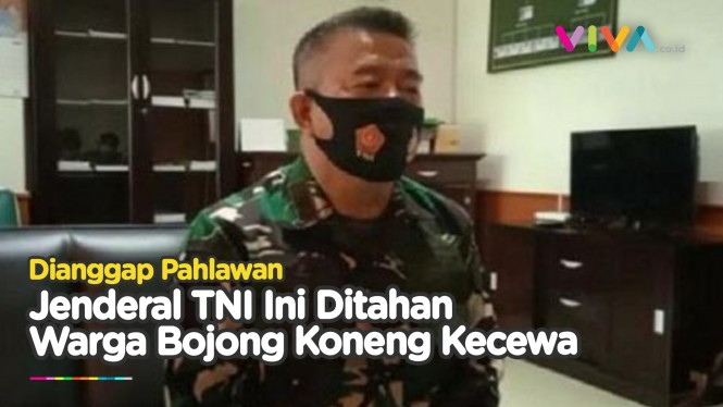 Jenderal TNI Ditahan Gegara Bela Warga Bojong Koneng