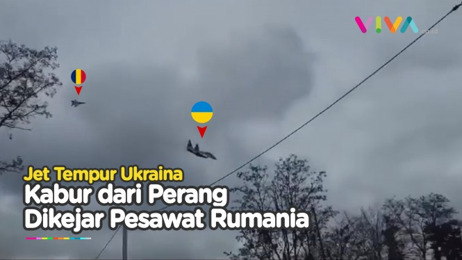 Rumania Kejar Jet Tempur Ukraina Gegara Kabur Dari Perang