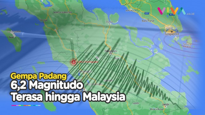 BREAKING NEWS: Gempa 6.2 Magnitudo Guncang Sumatera Barat