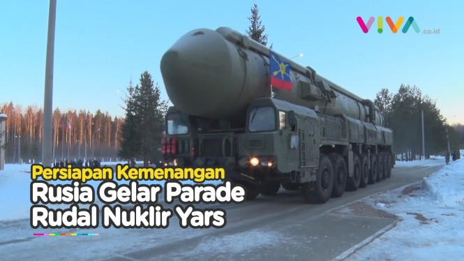 Rudal Nuklir 'Yars' Disiapkan Rusia Untuk Parade Kemenangan