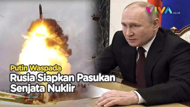 GAWAT! Putin Siapkan Senjata Nuklir, Bakal Perang Dunia?