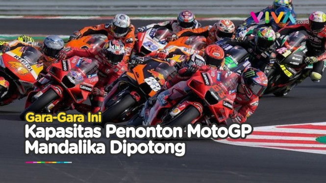 Jokowi Potong Kapasitas Penonton MotoGP Hampir Setengahnya!