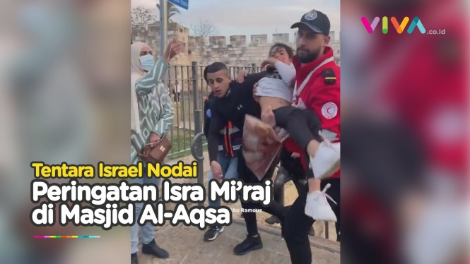 Tentara Israel Serang Muslim Palestina saat Isra Mi'raj