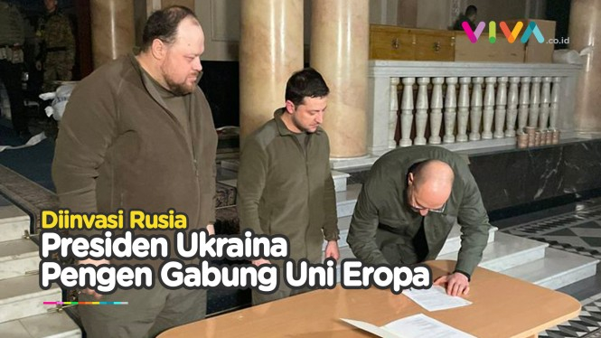 Temui Jalan Buntu, Presiden Ukraina Pilih Gabung Uni Eropa