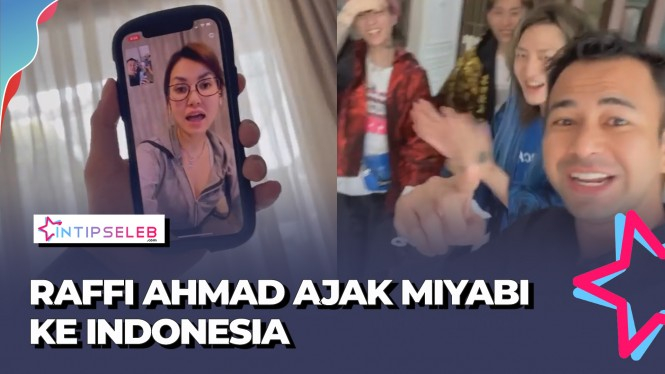 Raffi Ahmad Ajak Miyabi dan Eimi Fukada ke Indonesia
