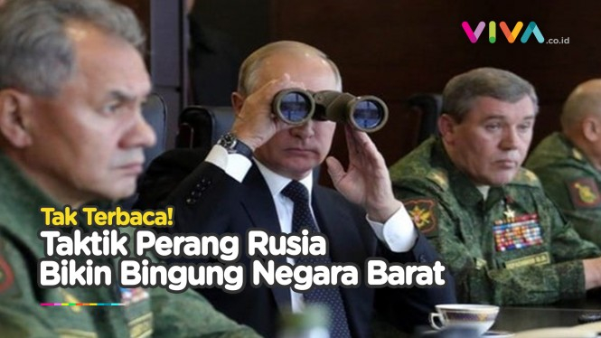 WOW! Taktik Perang Ala Putin Bikin Bingung Negara Barat