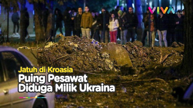 Ledakan Besar di Kroasia, Diduga Puing Pesawat Dari Ukraina