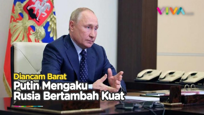 Kena Sanksi Barat, Putin: Rusia Jadi Lebih Kuat - Vlix.id