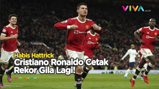 Cetak Hattrick, Cristiano Ronaldo Langsung Pecahkan Rekor