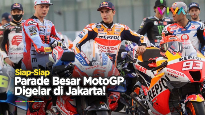 BESOK! Parade MotoGP Jakarta, Sejumlah Jalanan Bakal Ditutup