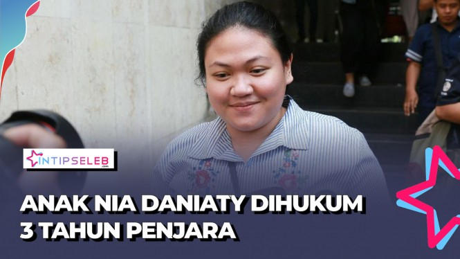 Putri Nia Daniati Dihukum 3,5 Tahun Penjara