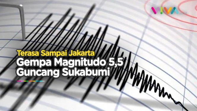 Gempa Magnitudo 5,5 di Sukabumi, Getarannya Sampai Jakarta