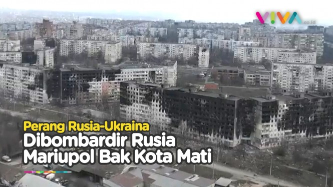 Bak Kota Mati! Pejuang Muslim Rusia Gempur Mariupol