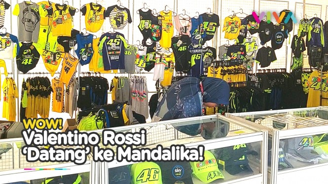 Fans The Doctor Dimanjakan, Valentino Rossi ke Mandalika?