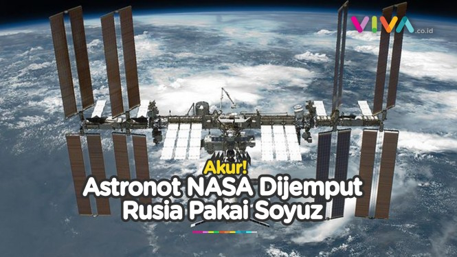 Mesra! Rusia Jemput Astronot NASA Pakai 'Soyuz'