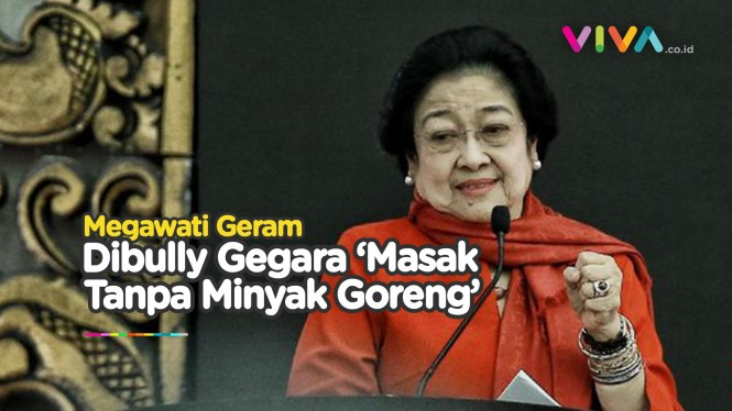 Megawati Buka Suara Soal Polemik 'Masak Tanpa Minyak Goreng'