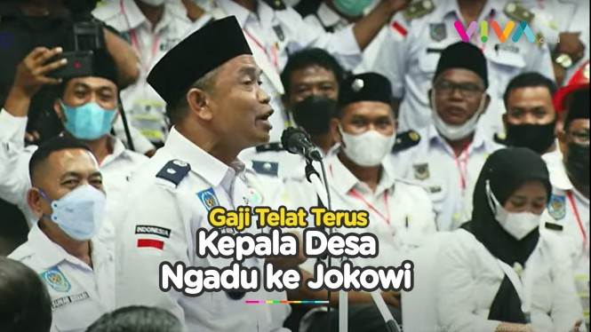 Kepala Desa Se-Indonesia Ngeluh Ini ke Jokowi