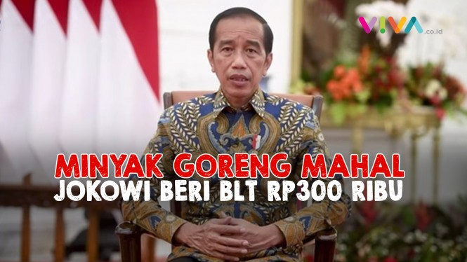Jokowi Akan Bagikan BLT Minyak Goreng