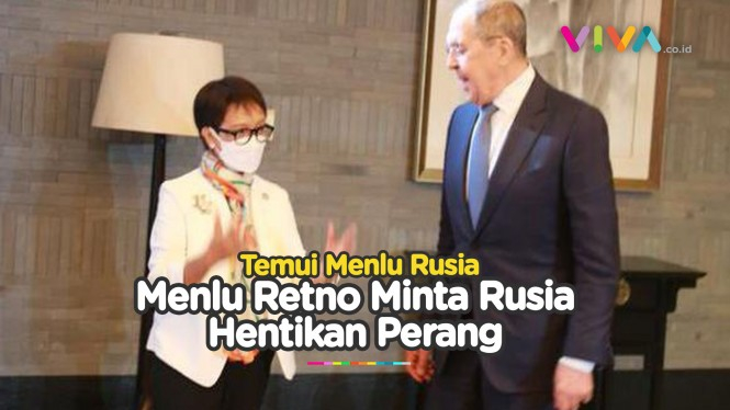 Menlu Rusia dan Indonesia Berbincang Serius, Ngomongin Apa?