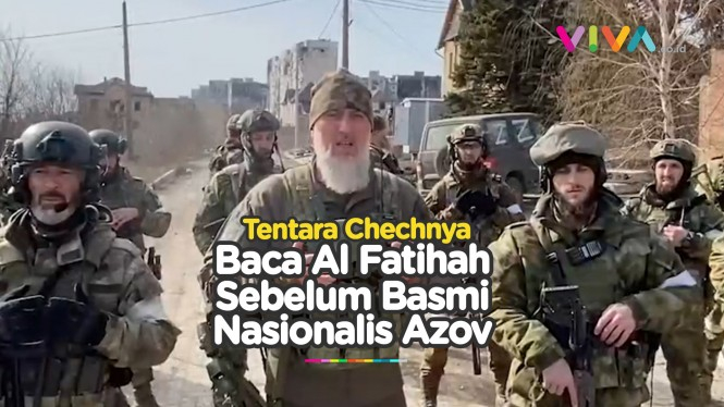 Momen Tentara Chechnya Baca Surat Al Fatihah Sebelum Perang