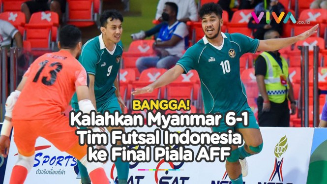Hujan Gol, Timnas Futsal Indonesia Buat Myanmar Keok