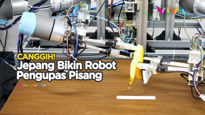Intip Canggihnya Robot Pengupas Pisang Tanpa Meremasnya