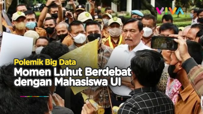 Ogah Buka Big Data, Menko Luhut Dicecar Mahasiswa UI