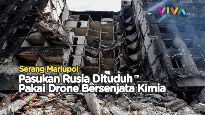 Ukraina Sebut Rusia Pakai Senjata Kimia Berbentuk Drone