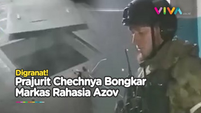 Detik-detik Prajurit Chechnya Bombardir Ruang Rahasia Azov