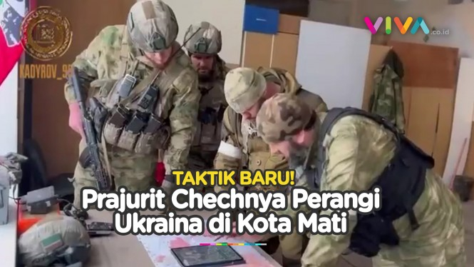Taktik Baru Resimen Chechnya Habisi Tentara Ukraina