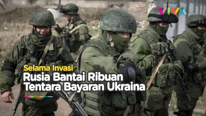 Ratusan Tentara Bayaran Ukraina Kocar-kacir Lawan Rusia
