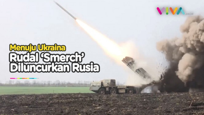 Detik-detik Rudal Rusia Serang Gudang Senjata Ukraina