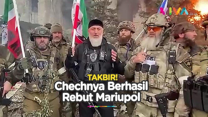 Takbir Menggema, Chechnya Rayakan Keberhasilan Rebut Mariupo
