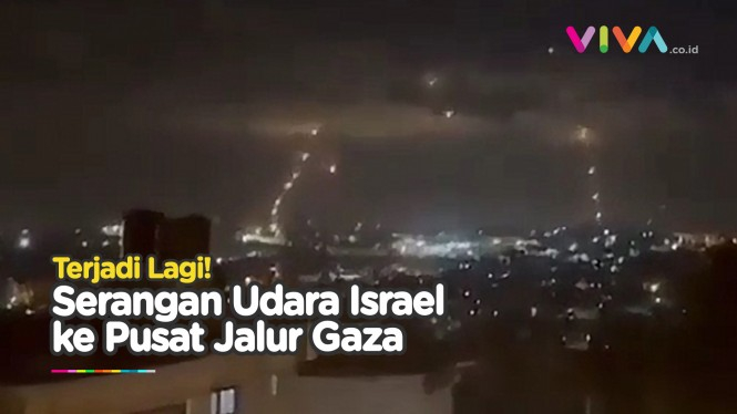 Memanas! Drone Iron Dome Israel Serang Jalur Gaza
