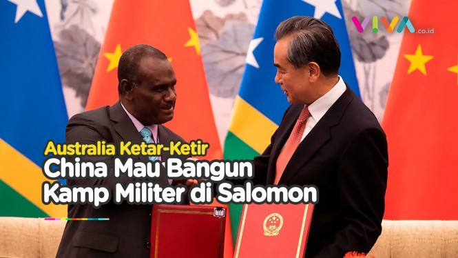 Australia Waspadai China Bangun Pos Militer di Solomon